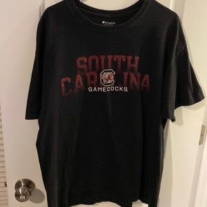 USC Gamecocks garnet black men’s XL t-shirt Champion